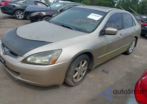 2004 Honda Accord 3.0 Ex из США, поврежденный, VIN 1HGCM66504A102584